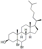 5,6-dibromocholestan-3beta-ol CAS#: 25182-80-3