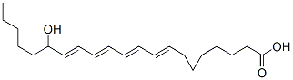 5,6-methano-15-hydroxy-7,9,11,13-eicosatetraenoic acid CAS#: 111037-11-7