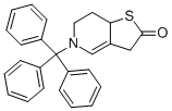 5,6,7,7a-Tetrahydro-5-(triphenylmethyl)thieno[3,2-c]pyridinone CAS#: 109904-26-9