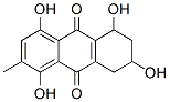 5,6,7,8-Tetrahydro-1,4,5,7-tetrahydroxy-2-methyl-9,10-anthraquinone CAS#: 19634-82-3