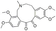 5,6,7,8-Tetrahydro-3,4,10,11-tetramethoxy-6-methyldibenz[c,g]azecine-13,14-dione CAS#: 13061-83-1