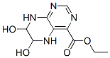 5,6,7,8-Tetrahydro-6,7-dihydroxy-4-pteridinecarboxylic acid ethyl ester CAS#: 16008-54-1