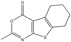 5,6,7,8-tetrahydro-2-methyl-4H-[1]benzothieno[2,3-d][1,3]oxazin-4-one CAS#: 13130-47-7