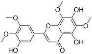 5,7-Dihydroxy-2-(3-hydroxy-4,5-dimethoxyphenyl)-6,8-dimethoxy-4H-1-benzopyran-4-one CAS#: 18398-74-8
