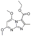 5,7-Dimethoxy-2-methyl-imidazo[1,2-a]pyrimidine-3-carboxylic acid ethyl ester CAS#: 209479-50-5