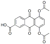 5,8-Diacetoxy-9,10-dihydro-9,10-dioxo-2-anthracenecarboxylic acid CAS#: 19591-46-9