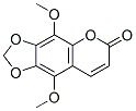 5,8-Dimethoxy-6,7-(methylenedioxy)coumarin CAS#: 28903-30-2
