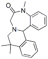5,9,10,14b-Tetrahydro-5,10,10-trimethylisoquino[2,1-d][1,4]benzodiazepin-6(7H)-one CAS#: 17656-71-2