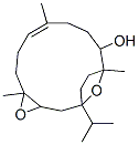 5,9,13-Trimethyl-1-isopropyl-4,16-dioxatricyclo[11.2.1.03,5]hexadec-8-en-12-ol CAS#: 21698-66-8