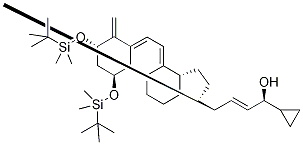 (5E,24R)-1,3-Bis-O-(tert-ButyldiMethylsilyl)-calcipotriene CAS#: 112849-26-0