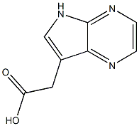 5H-PYRROLO[2,3-B]PYRAZINE-7-ACETIC ACID CAS#: 20322-09-2