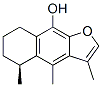 (5S)-3,4,5-Trimethyl-5,6,7,8-tetrahydronaphtho[2,3-b]furan-9-ol CAS#: 24393-79-1