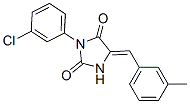(5Z)-3-(3-chlorophenyl)-5-[(3-methylphenyl)methylidene]imidazolidine-2 ,4-dione CAS#: 111223-87-1