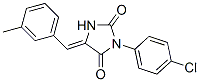 (5Z)-3-(4-chlorophenyl)-5-[(3-methylphenyl)methylidene]imidazolidine-2 ,4-dione CAS#: 111223-88-2