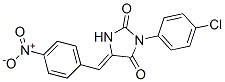(5Z)-3-(4-chlorophenyl)-5-[(4-nitrophenyl)methylidene]imidazolidine-2, 4-dione CAS#: 111223-98-4