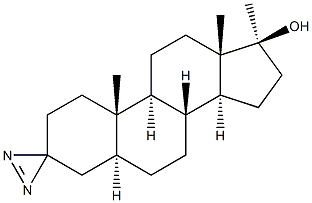 (5alpha,17beta)-17-Methylspiro[androstane-3,3'-[3H]diazirin]-17-ol CAS#: 2429-17-6