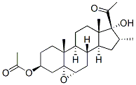 5alpha,6alpha-epoxy-3beta,17-dihydroxy-16alpha-methylpregnan-20-one 3-acetate CAS#: 2857-83-2