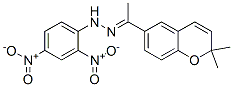6-[1-[2-(2,4-Dinitrophenyl)hydrazono]ethyl]-2,2-dimethyl-2H-1-benzopyran CAS#: 26932-01-4