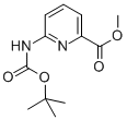 6-[[(1,1-DIMETHYLETHOXY)CARBONYL]AMINO]-2PYRIDINECARBOXYLIC ACID METHYL ESTER CAS#: 258497-48-2