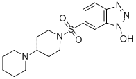 6-([1,4']BIPIPERIDINYL-1'-SULFONYL)-BENZOTRIAZOL-1-OL CAS#: 227471-63-8