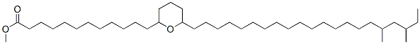 6-(17,19-Dimethylhenicosyl)tetrahydro-2H-pyran-2-dodecanoic acid methyl ester CAS#: 18082-15-0