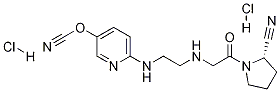 6-[[2-[[2-(2S)-2-Cyano-1-pyrrolidinyl]-2-oxoethyl]amino]ethyl]amino-3-pyridinecarbononitriledihydrochloride CAS#: 247016-69-9
