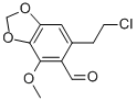 6-(2-CHLORO-ETHYL)-4-METHOXY-BENZO[1,3]DIOXOLE-5-CARBALDEHYDE CAS#: 109856-96-4
