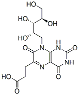 6-(2-Carboxyethyl)-7-oxo-8-(1-deoxo-D-ribose-1-yl)-7,8-dihydropteridine-2,4(1H,3H)-dione CAS#: 29161-67-9