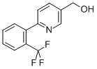 (6-[2-(TRIFLUOROMETHYL)PHENYL]PYRIDIN-3-YL)METHANOL CAS#: 220455-42-5