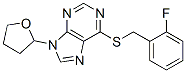 6-[(2-fluorophenyl)methylsulfanyl]-9-(oxolan-2-yl)purine CAS#: 1648-22-2