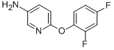6-(2,4-Difluoro-phenoxy)-pyridin-3-ylamine CAS#: 219865-86-8