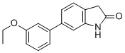 6-(3-ETHOXY-PHENYL)-1,3-DIHYDRO-INDOL-2-ONE CAS#: 215433-92-4
