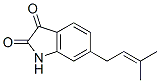 6-(3-methylbut-2-enyl)-1H-indole-2,3-dione CAS#: 101023-73-8