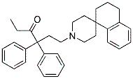 6-(3,4-dihydro-1'H,2H-spiro[naphthalene-1,4'-piperidin]-1'-yl)-4,4-diphenylhexan-3-one CAS#: 101564-56-1