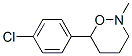 6-(4-Chlorophenyl)-3,4,5,6-tetrahydro-2-methyl-2H-1,2-oxazine CAS#: 15769-91-2