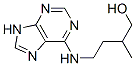 6-(4-Hydroxy-3-methylbutylamino)-9H-purine CAS#: 23599-75-9