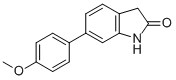 6-(4-METHOXY-PHENYL)-1,3-DIHYDRO-INDOL-2-ONE CAS#: 215433-90-2