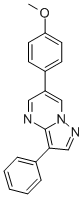 6-(4-METHOXY-PHENYL)-3-PHENYL-PYRAZOLO[1,5-A]PYRIMIDINE CAS#: 216661-54-0