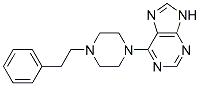 6-(4-Phenethyl-1-piperazinyl)-9H-purine CAS#: 24951-02-8