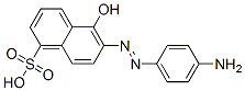 6-[(4-aminophenyl)azo]-5-hydroxynaphthalene-1-sulphonic acid CAS#: 25305-93-5