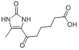 6-(5-METHYL-2-OXO-2,3-DIHYDRO-1H-IMIDAZOL-4-YL)-6-OXO-HEXANOIC ACID CAS#: 19920-34-4