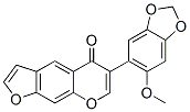 6-(6-Methoxy-1,3-benzodioxol-5-yl)-5H-furo[3,2-g][1]benzopyran-5-one CAS#: 1242-81-5