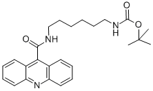 (6-[(ACRIDINE-9-CARBONYL)-AMINO]-HEXYL)-CARBAMIC ACID TERT-BUTYL ESTER CAS#: 259222-02-1