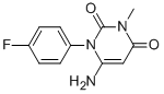 6-AMINO-1-(4-FLUORO-PHENYL)-3-METHYL-1H-PYRIMIDINE-2,4-DIONE CAS#: 19369-30-3