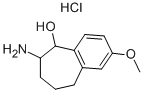 6-AMINO-2-METHOXY-6,7,8,9-TETRAHYDRO-5H-BENZOCYCLOHEPTEN-5-OL HYDROCHLORIDE CAS#: 23983-57-5