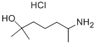 6-AMINO-2-METHYL-2-HEPTANOL HYDROCHLORIDE CAS#: 543-15-7