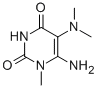 6-AMINO-5-(DIMETHYLAMINO)-1-METHYLPYRIMIDINE-2,4(1H,3H)-DIONE CAS#: 14094-38-3