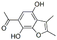 6-Acetyl-2,3-dimethyl-4,7-benzofurandiol CAS#: 19671-80-8