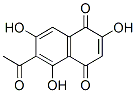 6-Acetyl-2,5,7-trihydroxy-1,4-naphthoquinone CAS#: 13378-89-7