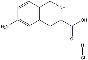 6-Amino-1,2,3,4-tetrahydro-3-isoquinolinecarboxylic acidhydrochloride CAS#: 228728-09-4